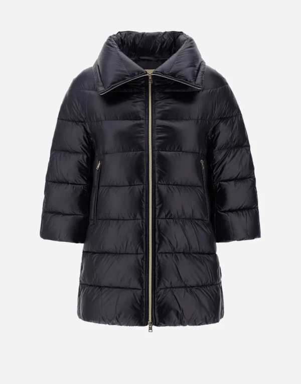 Herno Long Down Jackets | A-Shape Black