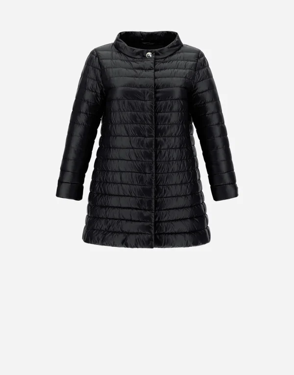 Herno Long Down Jackets | A-Shape Black