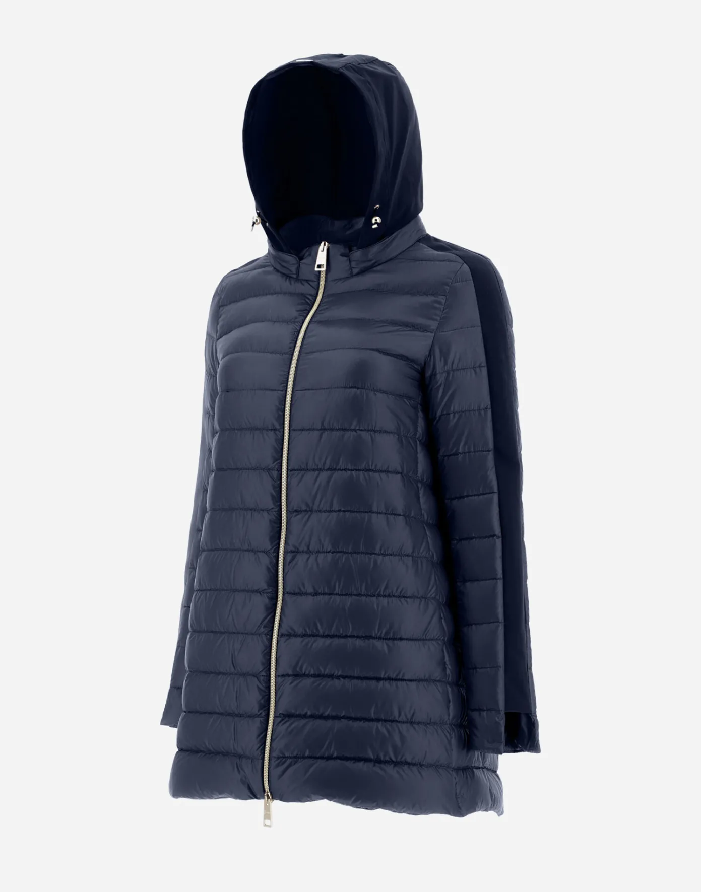 Herno Long Down Jackets | A-Shape New Blue