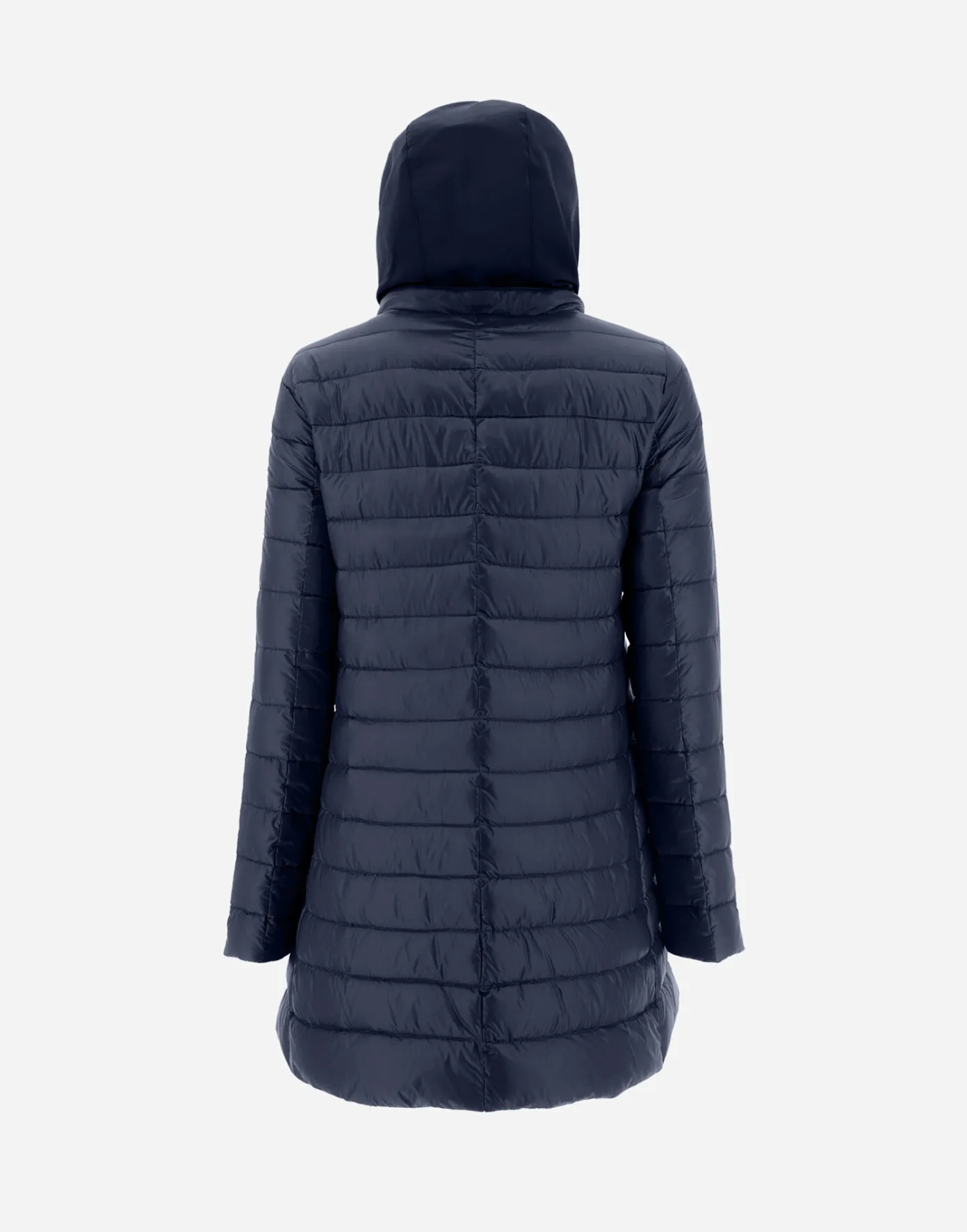 Herno Long Down Jackets | A-Shape New Blue