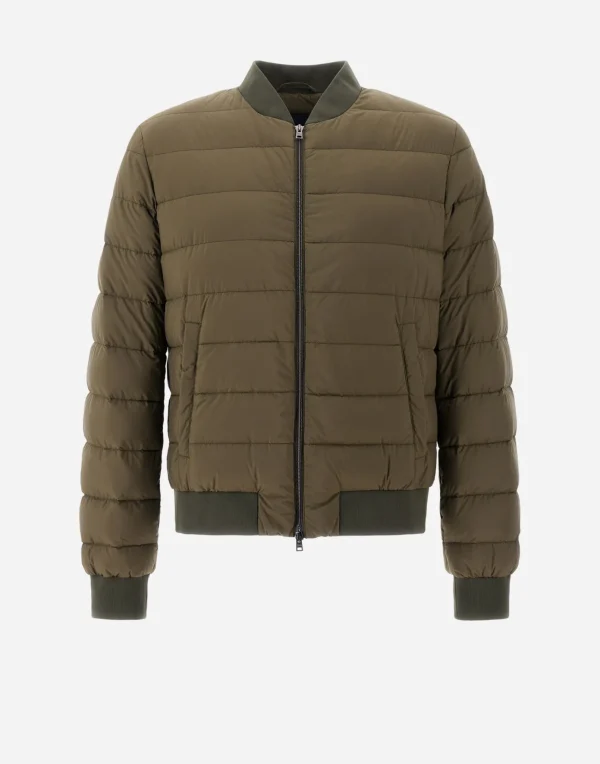 Herno Bomber | Bomber Green/Beige
