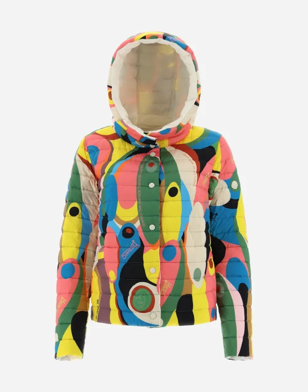Herno Bomber | Bomber Multicolor/White