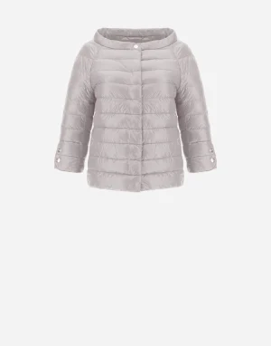 Herno Capes | Capes Grey Pearl