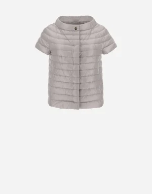 Herno Capes | Capes Grey Pearl