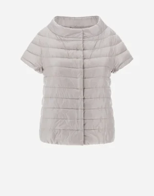 Herno Capes | Capes Grey Pearl