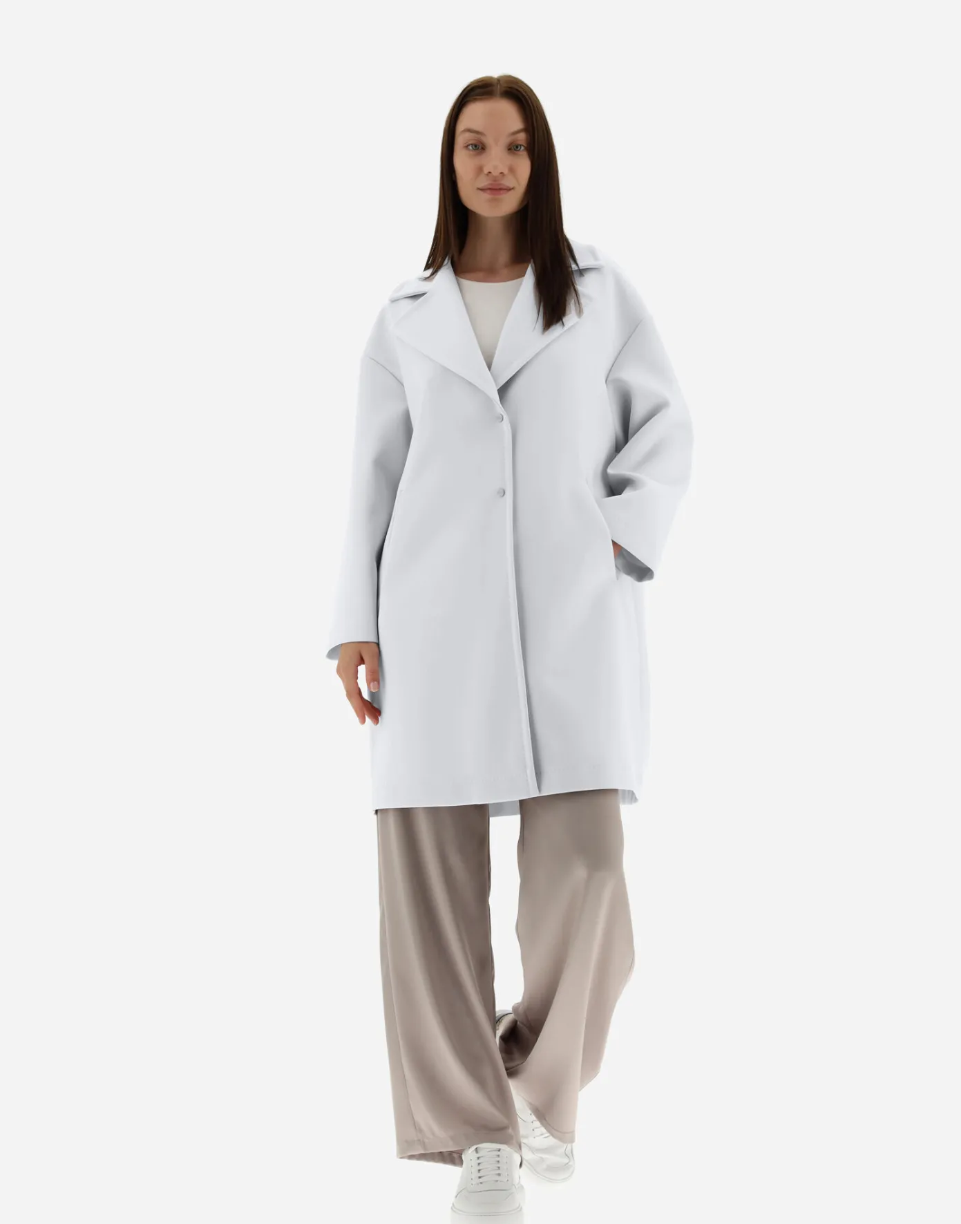 Herno Coats & Trench Coats | Coats & Trench Coats Mastic (Dove Grey)