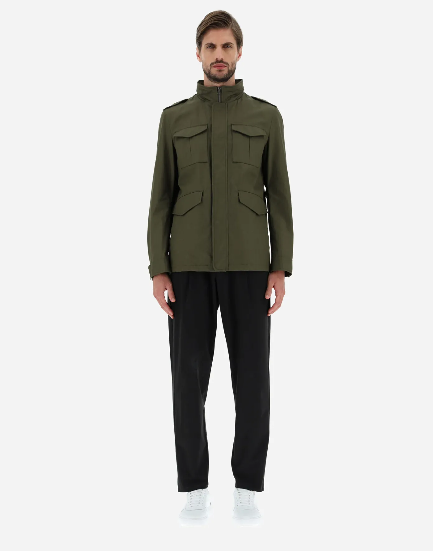 Herno Field Jacket | Field Jacket Light Military