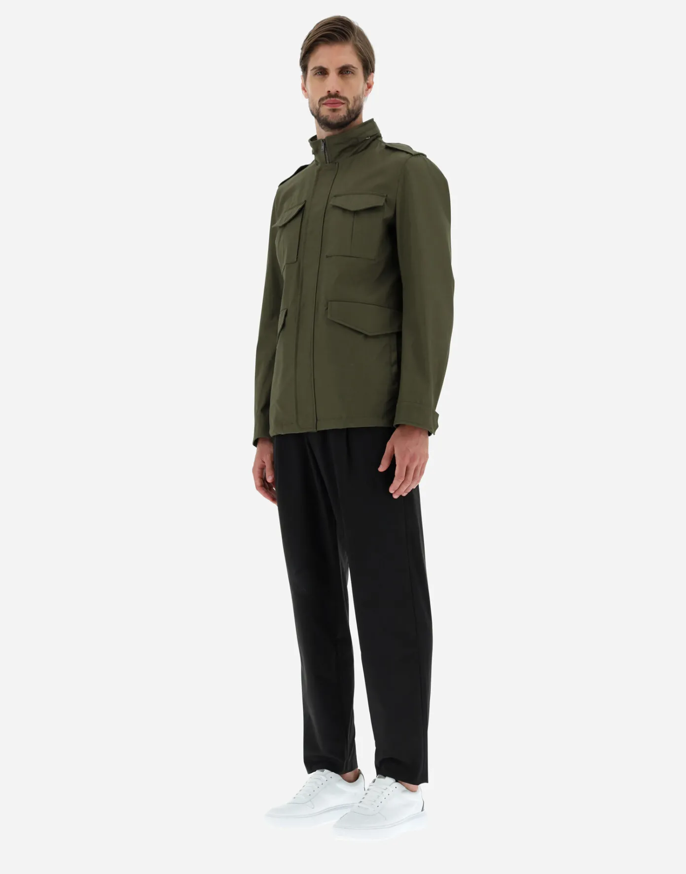 Herno Field Jacket | Field Jacket Light Military