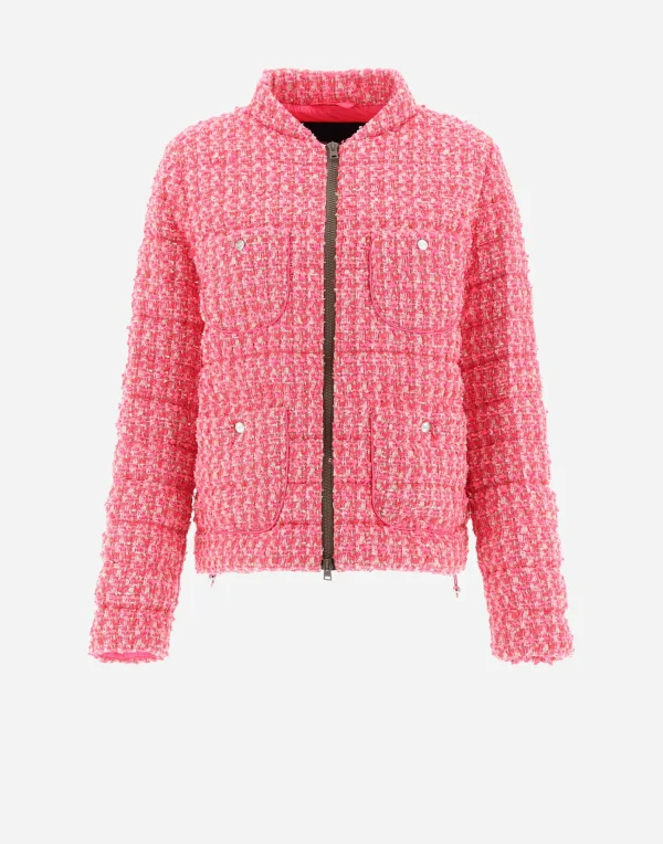 Herno Parka & Jackets | Parka & Jackets Camel/Neon Pink
