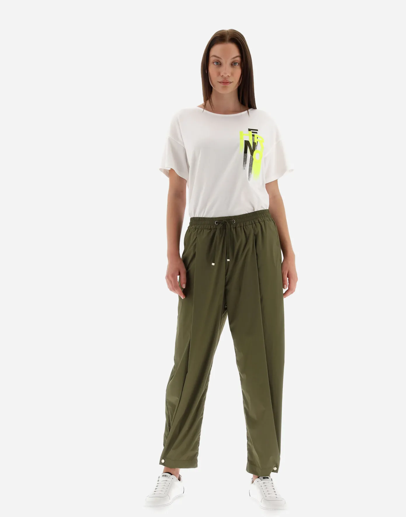 Herno Trousers | Trousers Light Military