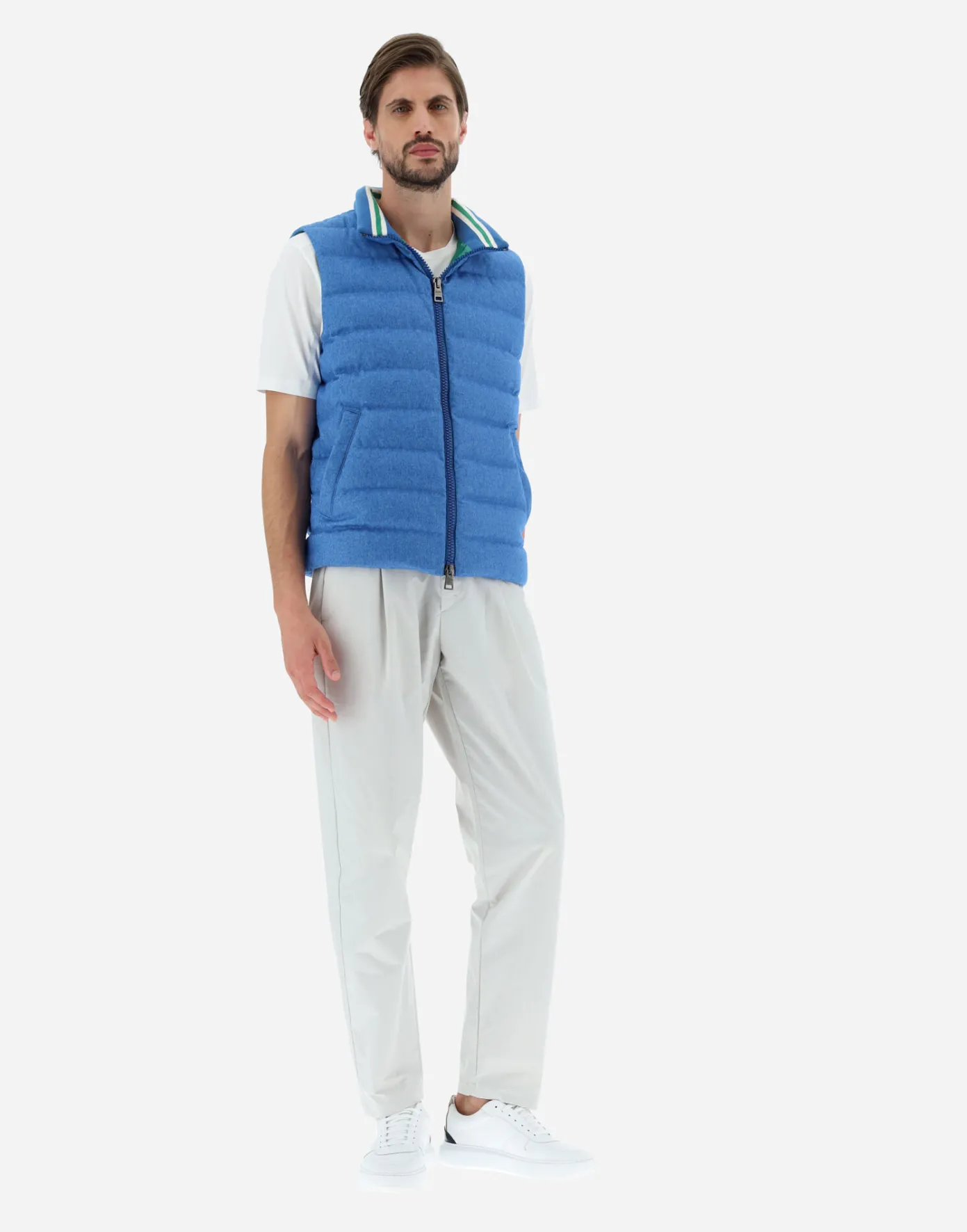 Herno Waistcoats | Waistcoats Turquoise