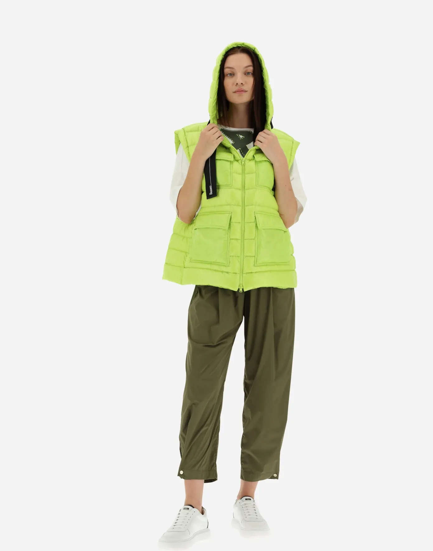 Herno Waistcoats | Waistcoats Neon Yellow