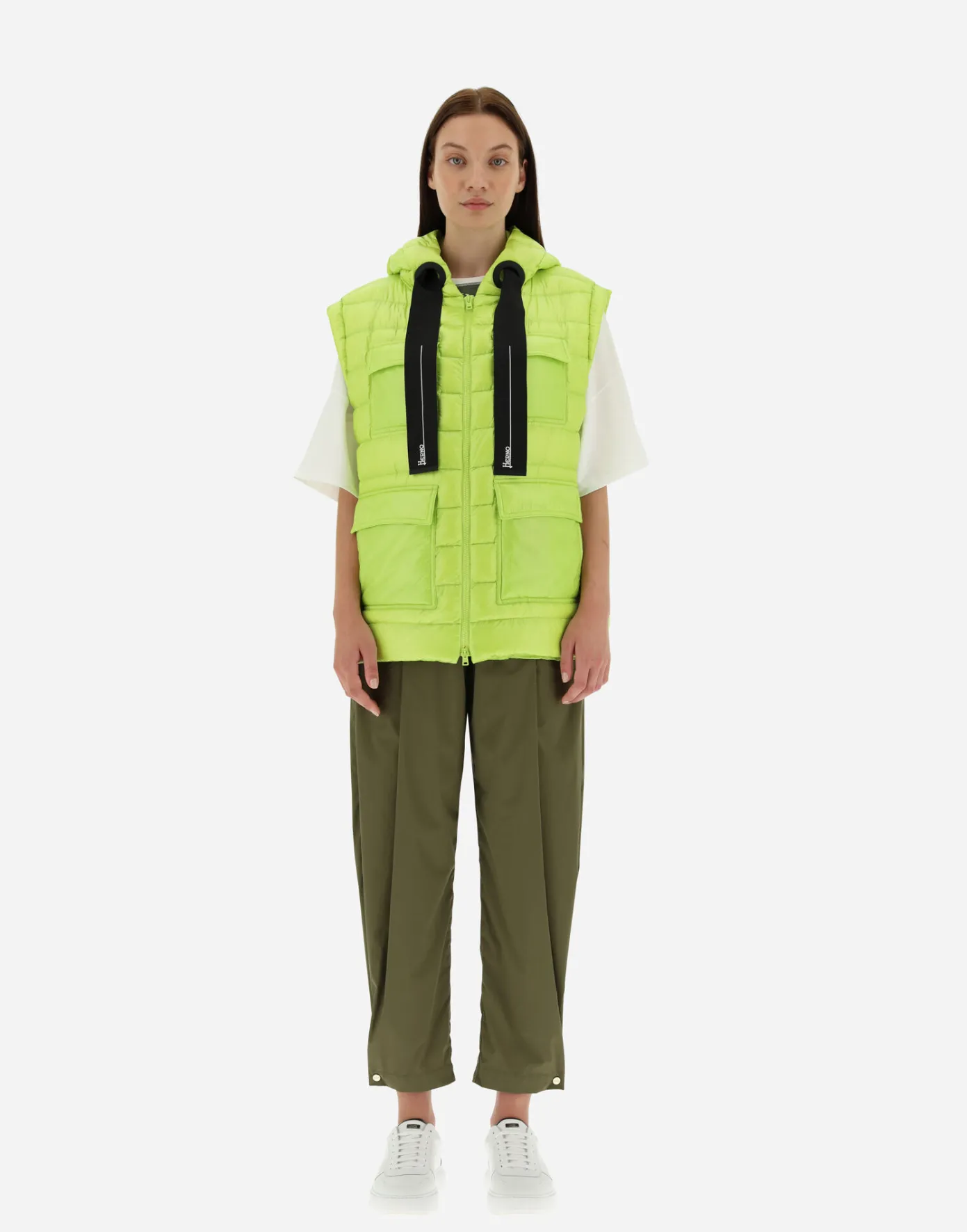 Herno Waistcoats | Waistcoats Neon Yellow