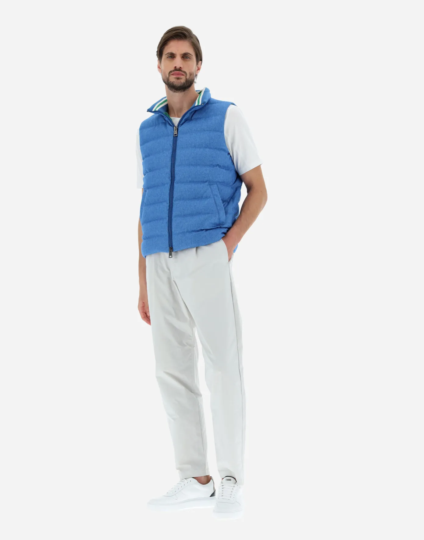Herno Waistcoats | Waistcoats Turquoise