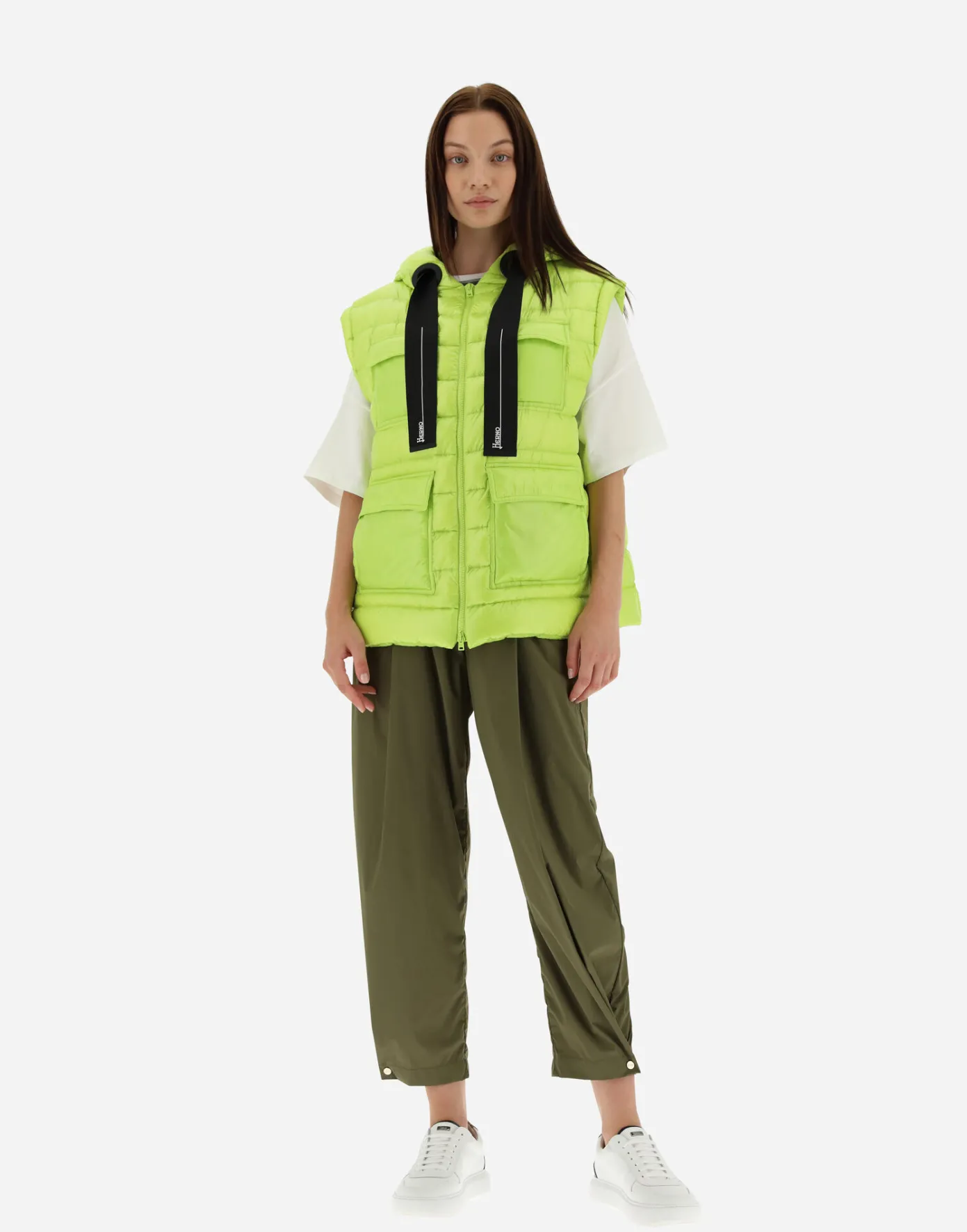 Herno Waistcoats | Waistcoats Neon Yellow
