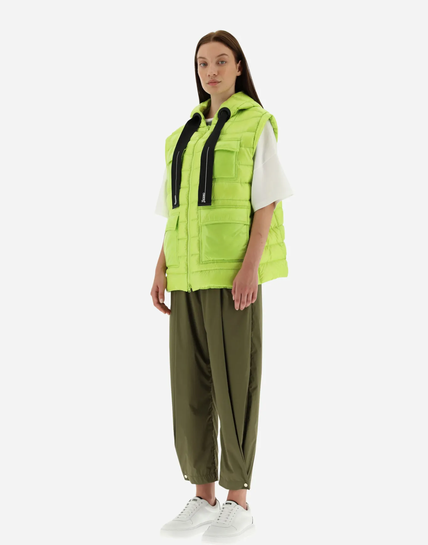Herno Waistcoats | Waistcoats Neon Yellow